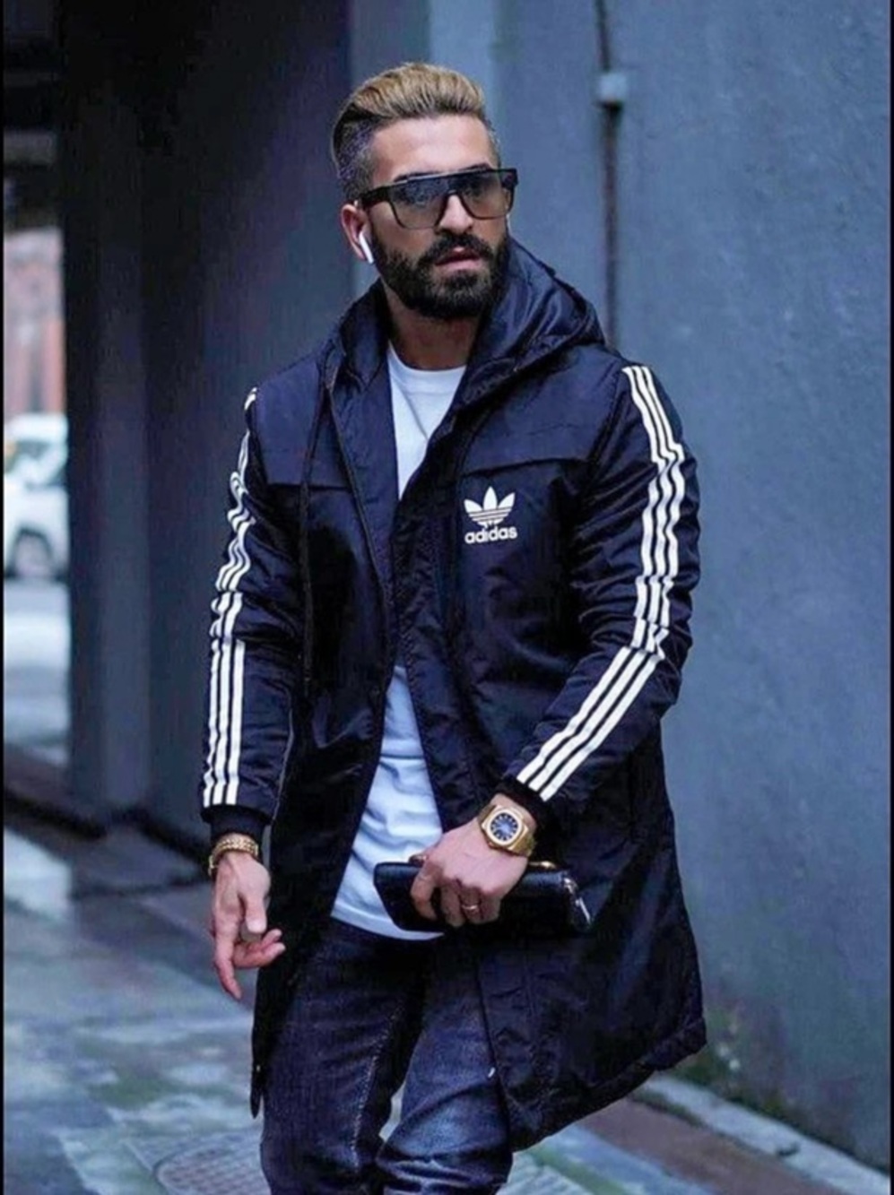 adidas Men's Black Performance Jacket Like New